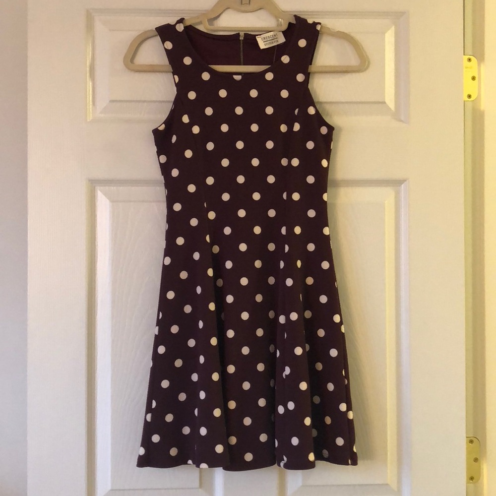 Crescent cielia textured knit dress